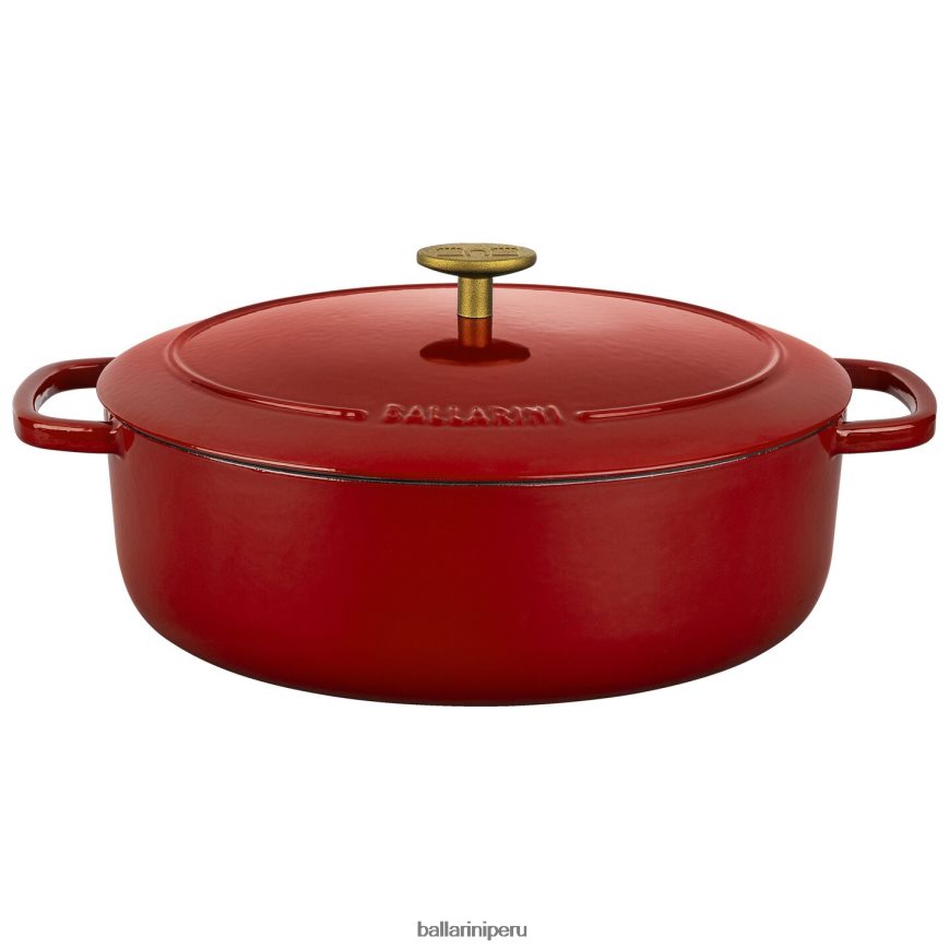 BALLARINI bellamonte 4.75 qt, ovalada, cocotte, roja utensilios de cocina 8B446453
