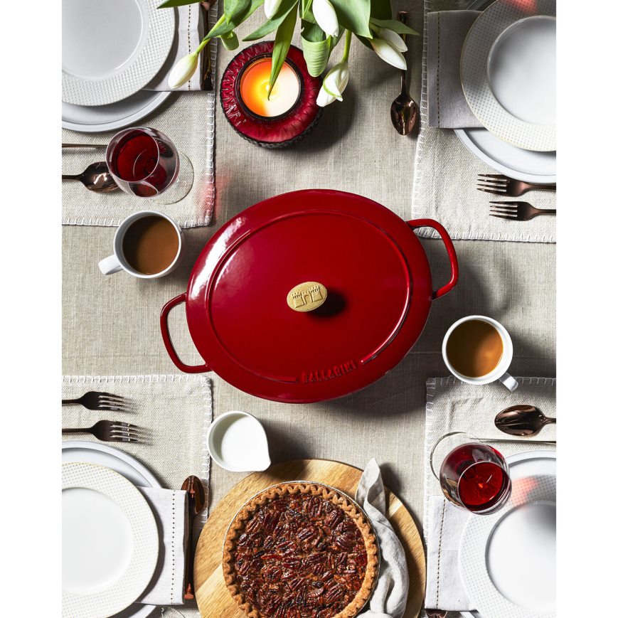 BALLARINI bellamonte 4.75 qt, ovalada, cocotte, roja utensilios de cocina 8B446453