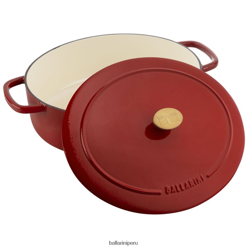 BALLARINI bellamonte 4.75 qt, ovalada, cocotte, roja utensilios de cocina 8B446453