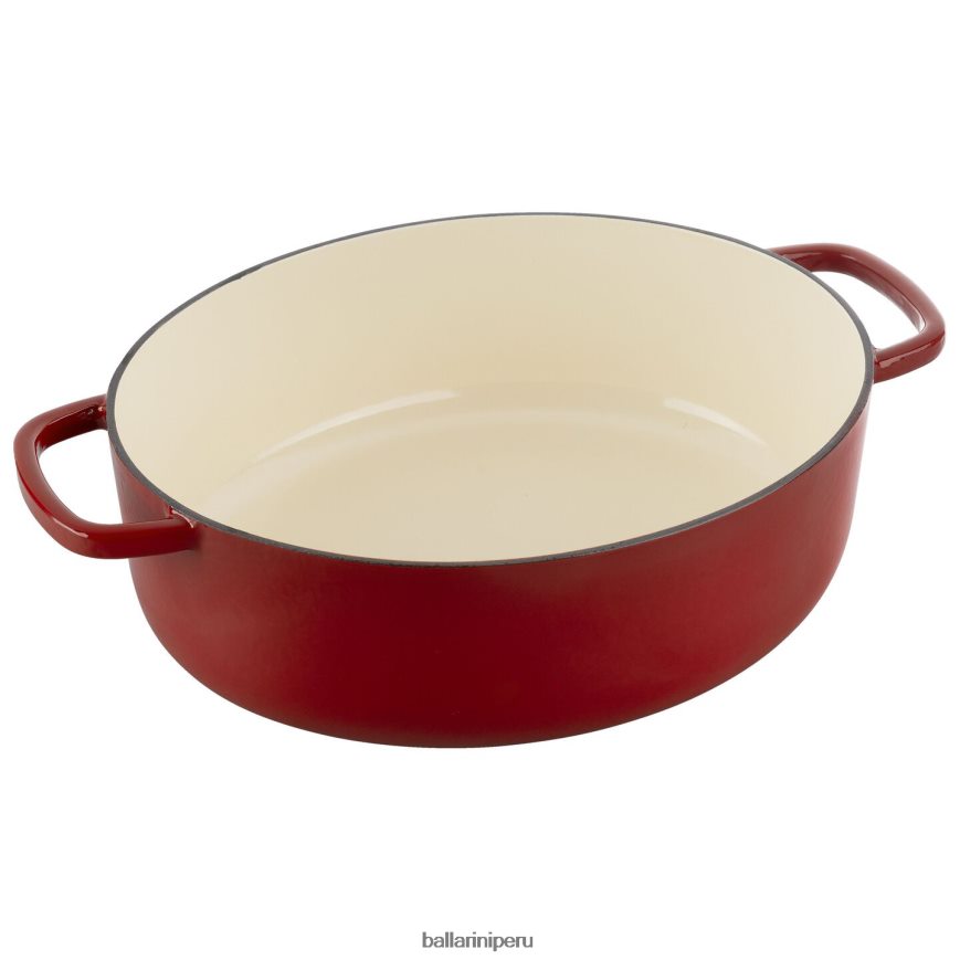 BALLARINI bellamonte 4.75 qt, ovalada, cocotte, roja utensilios de cocina 8B446453