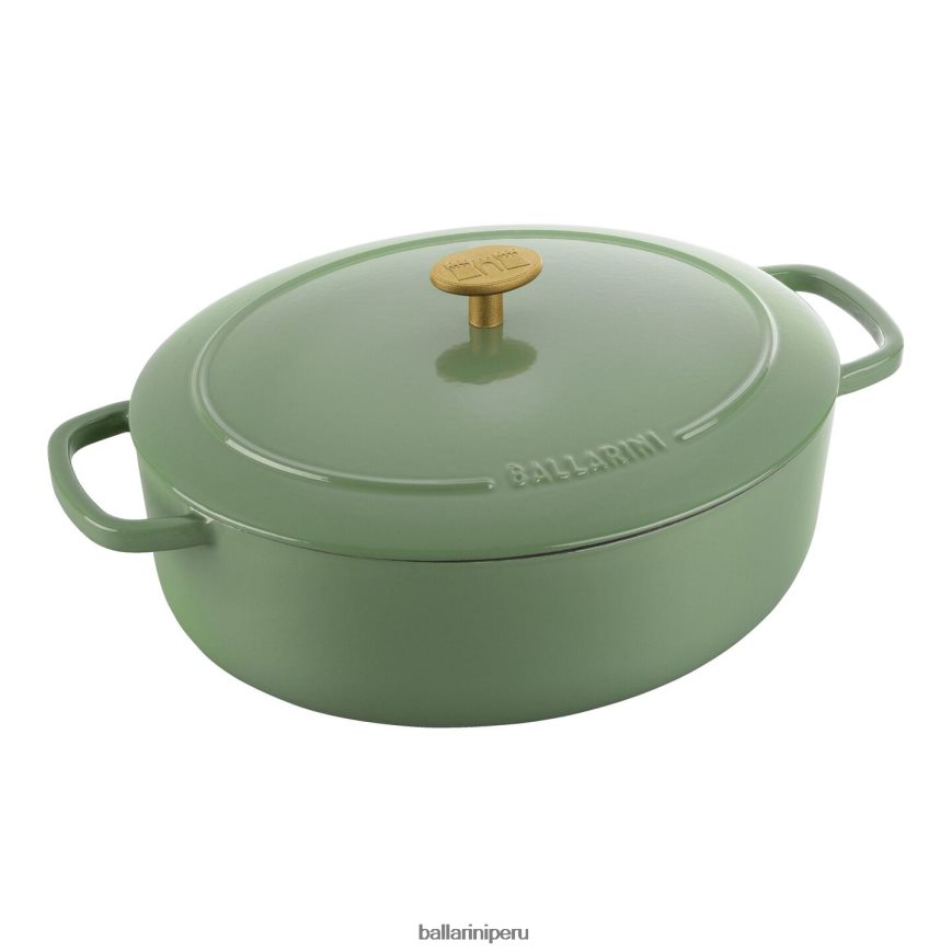 BALLARINI bellamonte 4.75 qt, ovalada, cocotte, verde utensilios de cocina 8B446451