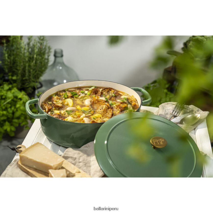 BALLARINI bellamonte 4.75 qt, ovalada, cocotte, verde utensilios de cocina 8B446451