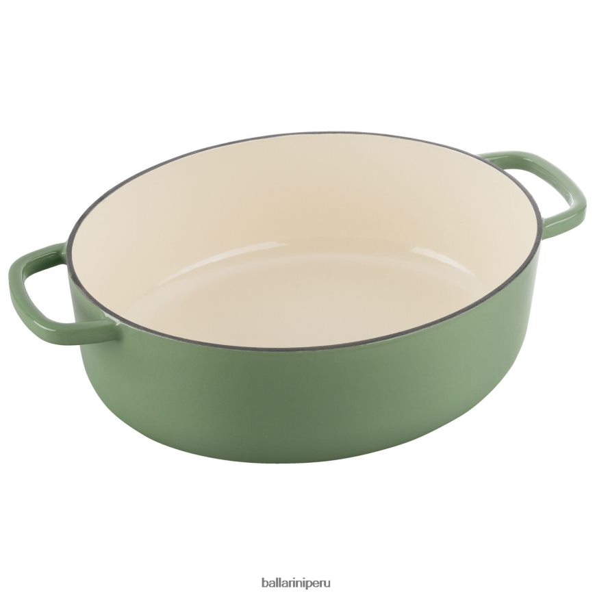 BALLARINI bellamonte 4.75 qt, ovalada, cocotte, verde utensilios de cocina 8B446451