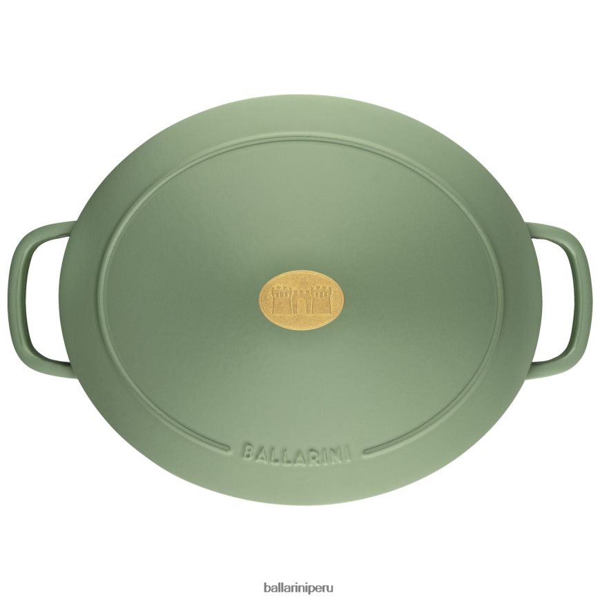 BALLARINI bellamonte 4.75 qt, ovalada, cocotte, verde utensilios de cocina 8B446451