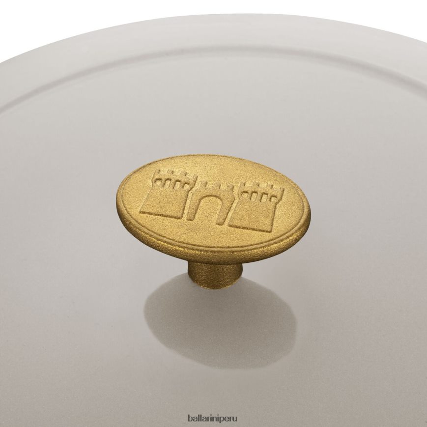 BALLARINI bellamonte 5.75 qt, redonda, cocotte, blanco marfil utensilios de cocina 8B446429