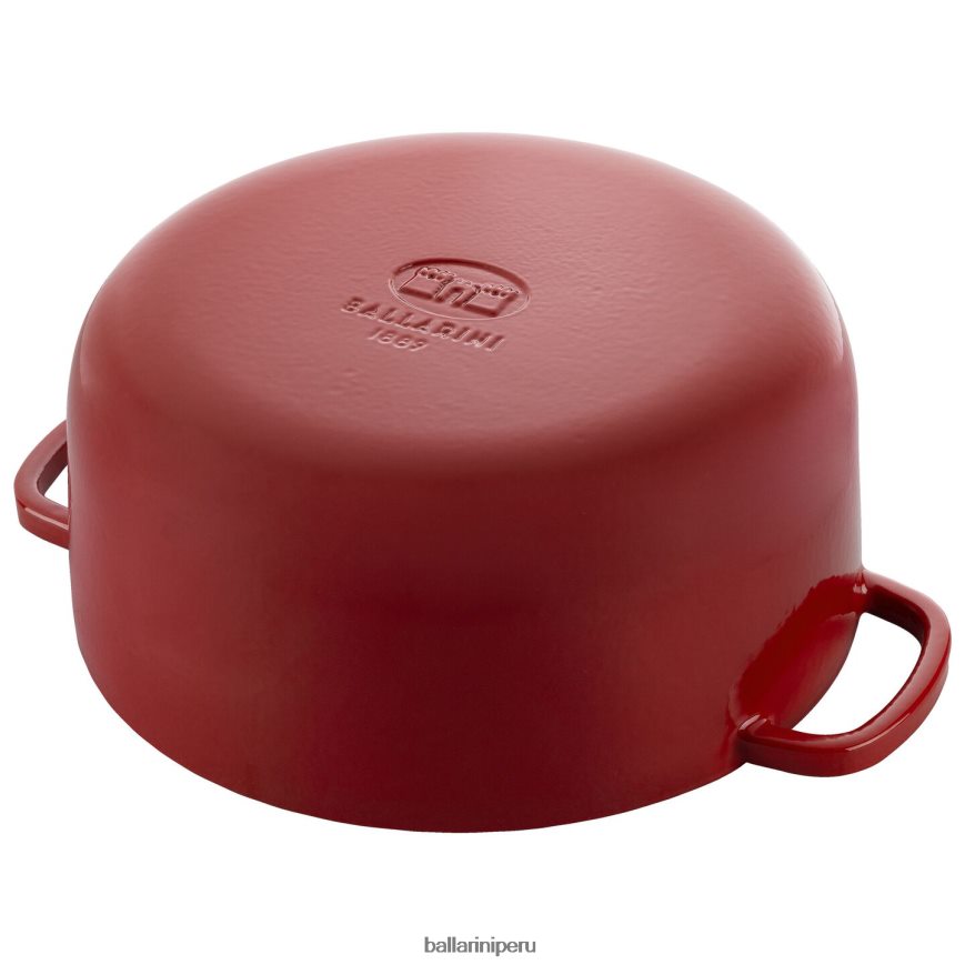 BALLARINI bellamonte 5.75 qt, redonda, cocotte, roja utensilios de cocina 8B446430