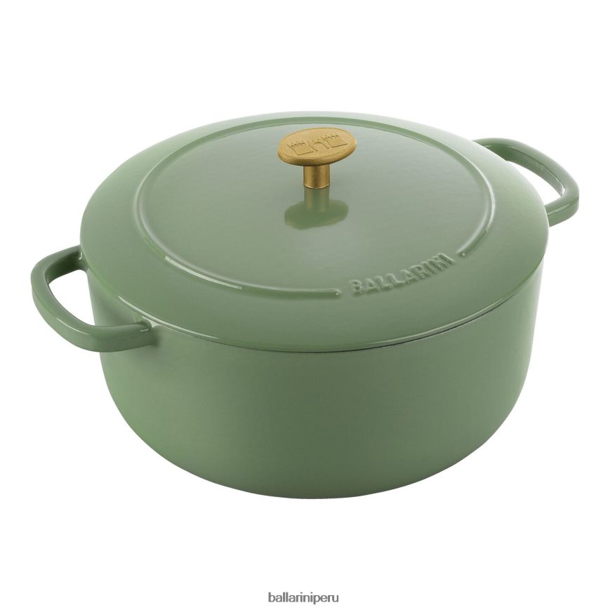 BALLARINI bellamonte 5.75 qt, redonda, cocotte, verde utensilios de cocina 8B446428