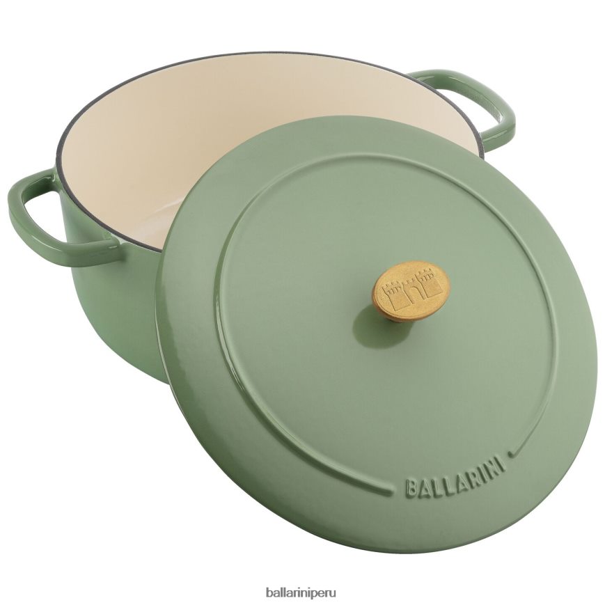 BALLARINI bellamonte 5.75 qt, redonda, cocotte, verde utensilios de cocina 8B446428