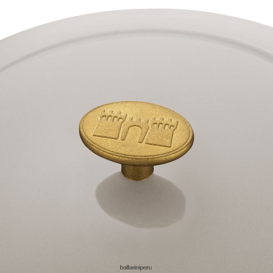 BALLARINI bellamonte 7.5 qt, redonda, cocotte, blanco marfil utensilios de cocina 8B446411