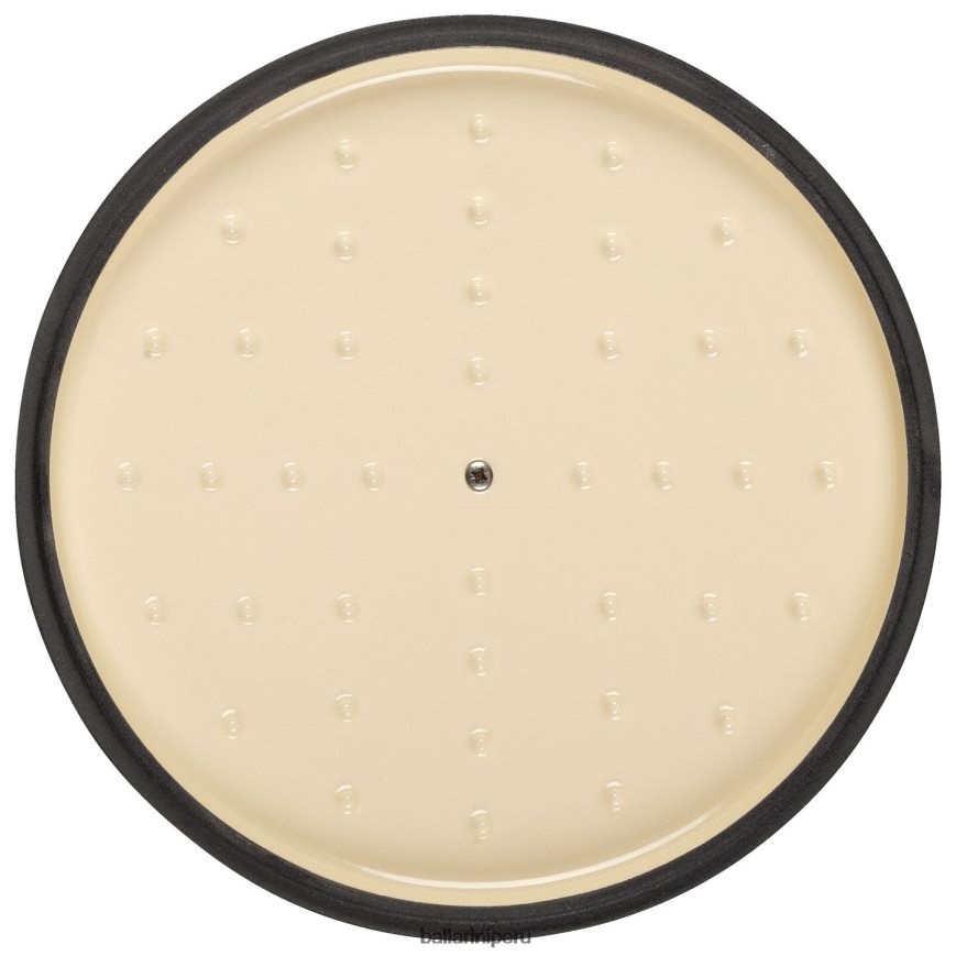 BALLARINI bellamonte 7.5 qt, redonda, cocotte, blanco marfil utensilios de cocina 8B446411