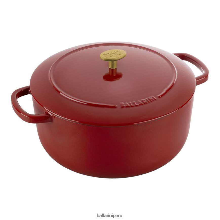 BALLARINI bellamonte 7.5 qt, redonda, cocotte, roja utensilios de cocina 8B446412