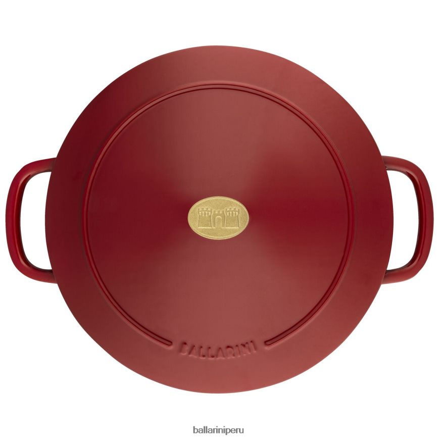 BALLARINI bellamonte 7.5 qt, redonda, cocotte, roja utensilios de cocina 8B446412