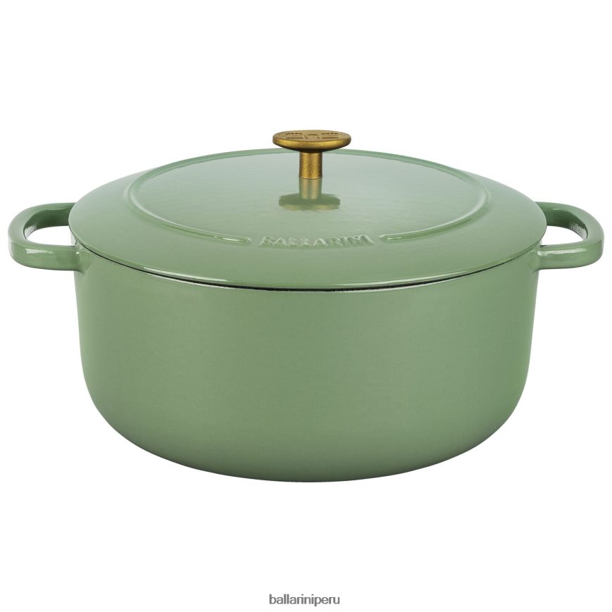 BALLARINI bellamonte 7.5 qt, redonda, cocotte, verde utensilios de cocina 8B446410