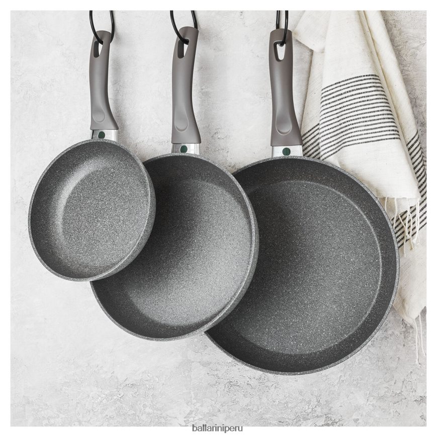 BALLARINI Juego de sartenes antiadherentes Modena de 3 piezas. utensilios de cocina 8B446419