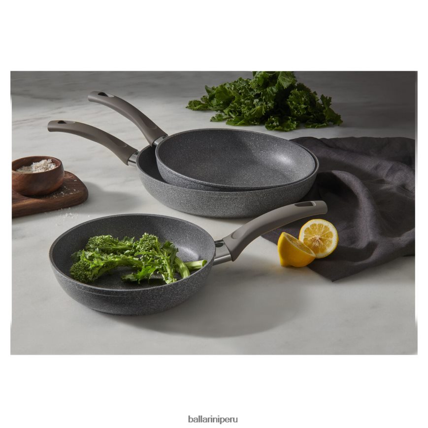 BALLARINI Juego de sartenes antiadherentes Modena de 3 piezas. utensilios de cocina 8B446419