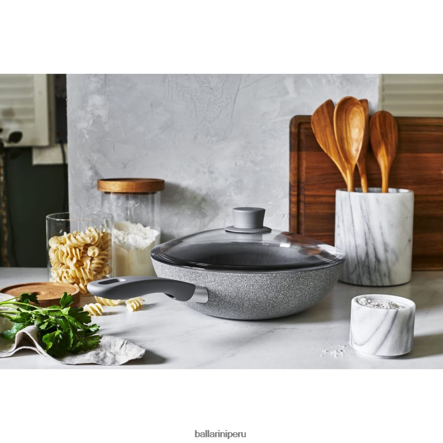 BALLARINI Parma plus sartén antiadherente de aluminio de 11 pulgadas con tapa utensilios de cocina 8B446421