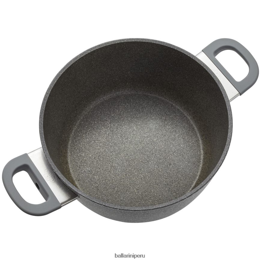 BALLARINI parma plus 4.8 qt, aluminio, horno holandés antiadherente con tapa utensilios de cocina 8B446444