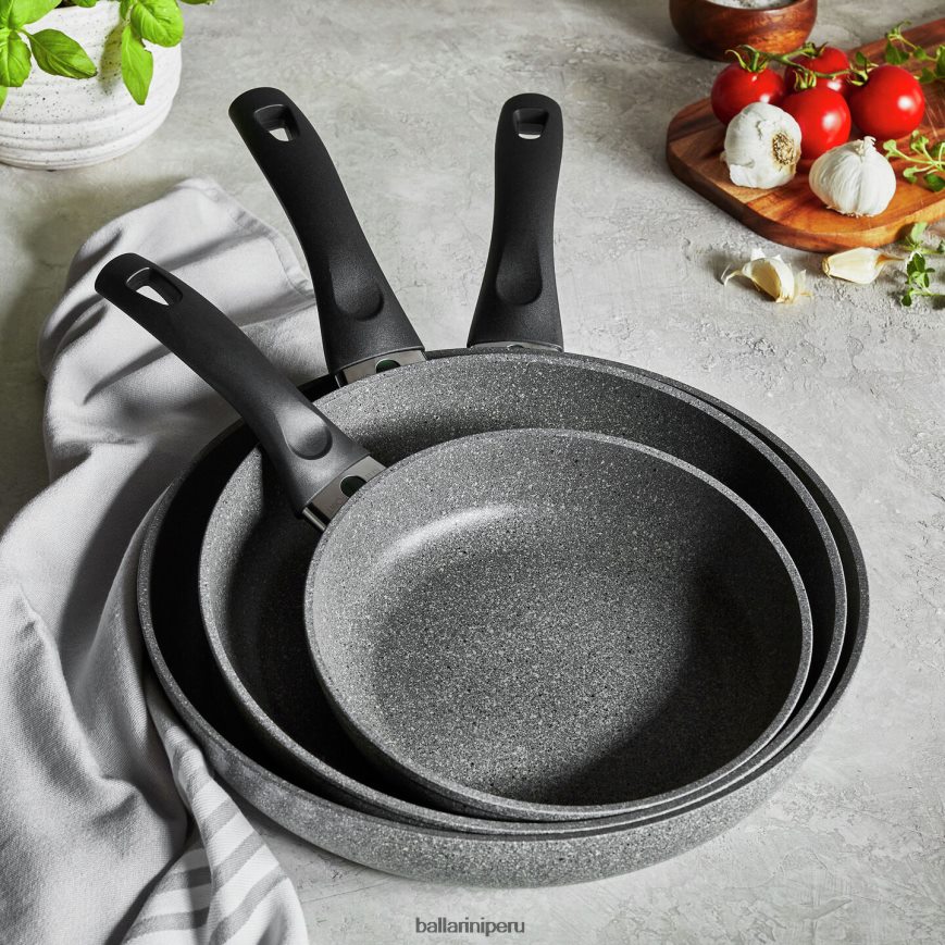 BALLARINI Parma juego de sartenes antiadherentes de 3 piezas utensilios de cocina 8B44641